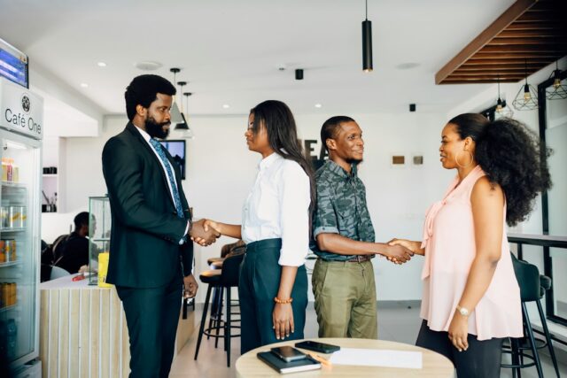 Photo business networking tips