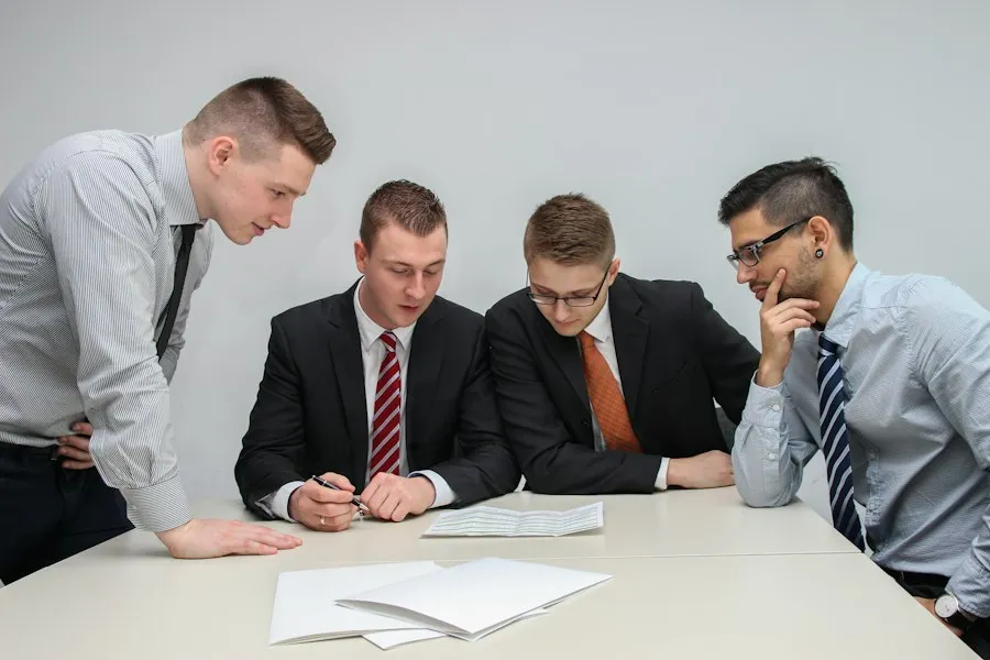 Photo business meeting mistakes